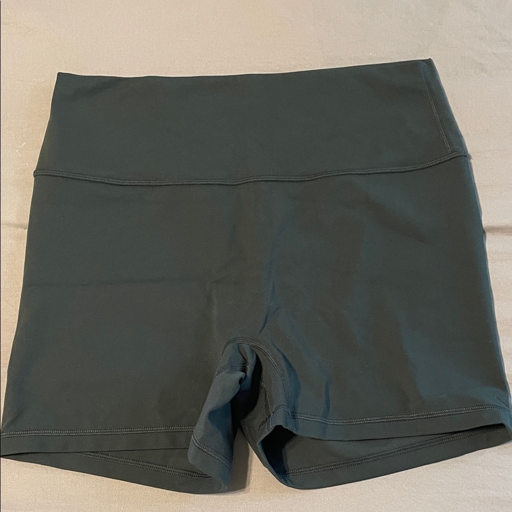 CRZ YOGA High-Rise Bike Shorts - Dark Green